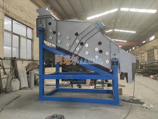 1200*3600mm الصف الغذائي الفولاذ المقاوم للصدأ شاشة اهتزاز عالية التردد للسكّر البيضاء الحبيبية