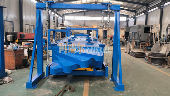 كفاءة عالية 1 ~ 4 طوابق 10 TPH Dolomite Rotex Gyratory Screener للفحص الدولوميتي مع 90% ~ 95% دقة الفحص العالية