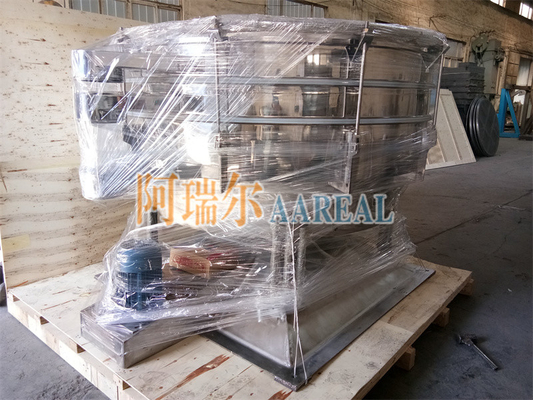 600~2300mm عالية الكفاءة متعددة الطبقات آلة فحص القمامة الزجاجية