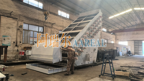 30TPH 3000 ~ 3600 RPM شاشة عالية التردد للرمال الرخامية الكالسيوم الكربونات