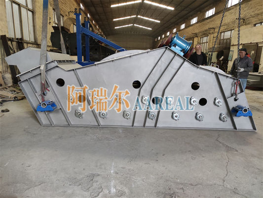 1200*3600mm الصف الغذائي الفولاذ المقاوم للصدأ شاشة اهتزاز عالية التردد للسكّر البيضاء الحبيبية