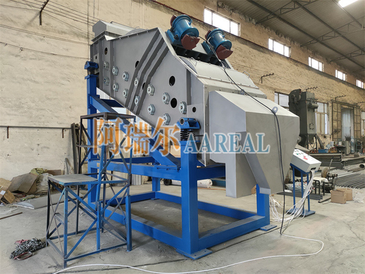 شاشة اهتزاز عالية التردد عالية الكفاءة الكبيرة للفصل بين مسحوق UHMWPE