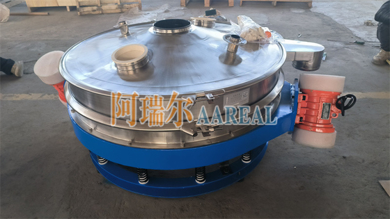 الفولاذ المقاوم للصدأ 400mm~2100mm 1~2 طوابق منخفضة الوضوح التدفق من خلال محاكاة التحكم في الاهتزاز في الخط محاكاة Vibro محاكاة لمسحوق الشوكولاتة مع محركين مزدوج