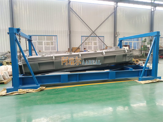 عالية الكفاءة كبيرة السعة 1800 * 3600mm آلة الشاشة الدوارة لفصل مسحوقات UHMWPE