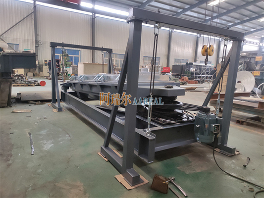 عالية الكفاءة كبيرة السعة 1800 * 3600mm آلة الشاشة الدوارة لفصل مسحوقات UHMWPE