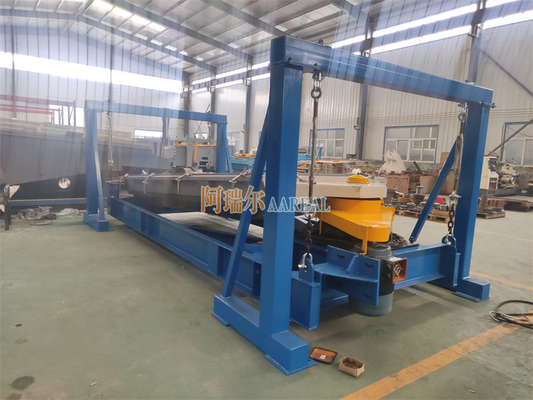 عالية الكفاءة كبيرة السعة 1800 * 3600mm آلة الشاشة الدوارة لفصل مسحوقات UHMWPE