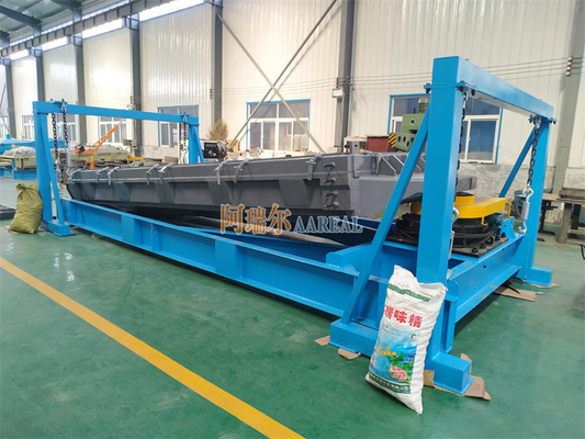 عالية الكفاءة كبيرة السعة 1800 * 3600mm آلة الشاشة الدوارة لفصل مسحوقات UHMWPE