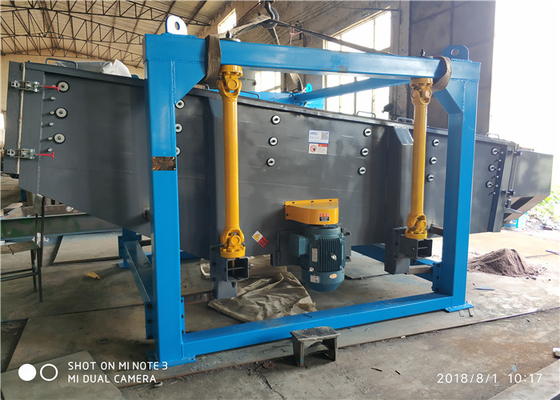 فاصل الشاشة الدوارة متعددة الطبقات الأسمدة الكيميائية Rotex Screener