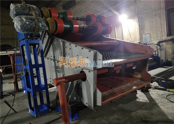 الرمال السيليكية 2 سطح 1800 * 5000mm إزالة الماء الشاشة الاهتزازية