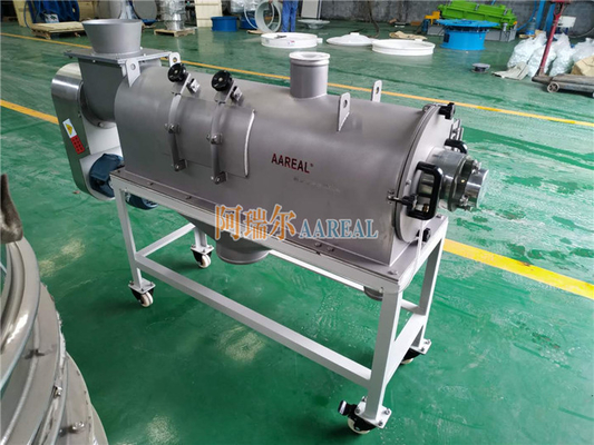 300 * 1000mm الصف الغذائي الفولاذ المقاوم للصدأ المحرك الطرد المركزي المصفح توربو المصفح لفحص التوابل