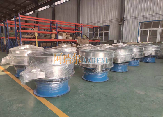 قطر 1200mm SUS آلة فحص الاهتزازات لأصباغ أكسيد الحديد