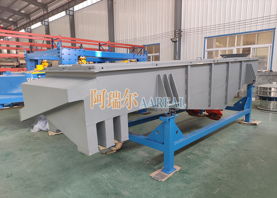 1800*4500mm الفولاذ المقاوم للصدأ متعدد الطوابق مستطيلة خطية الاهتزاز الشاشة للملح البحري