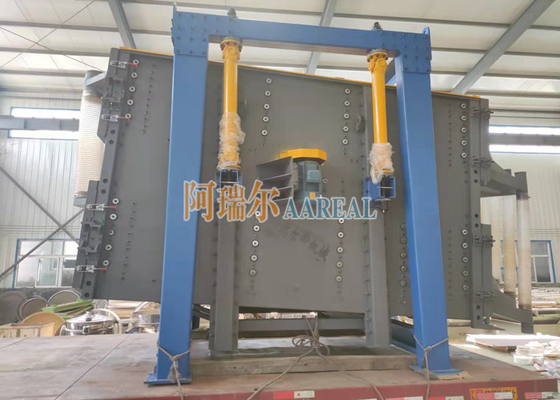 1800 * 3600mm متعدد الطوابق الدوارة شاشة المصفاة للشجر البناء الرمل السيليكا الرمل