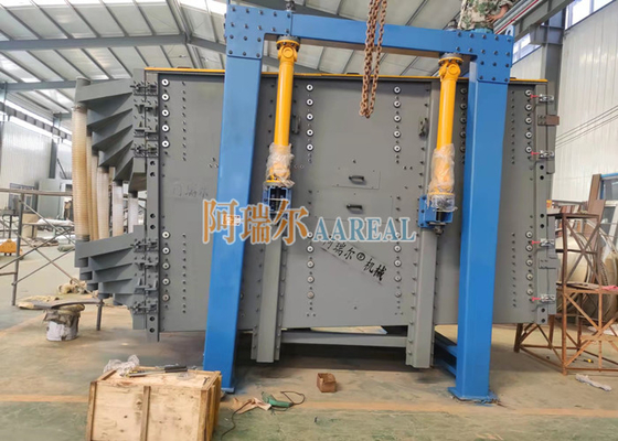 1800 * 3600mm متعدد الطوابق الدوارة شاشة المصفاة للشجر البناء الرمل السيليكا الرمل