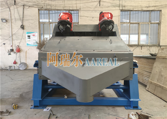 الأداء العالي 1800 * 5000mm 4 طابق موغنسن خطية مستطيلة الشاشة الاهتزازية للمواد المقاومة للنيران