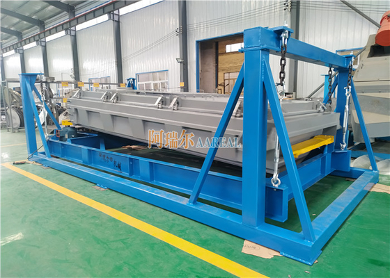 كفاءة عالية الناتج الكبير 3 طوابق 1500 * 3600mm كوكس البترول حفرة الشاشة للفحص 0.1mm مسحوق