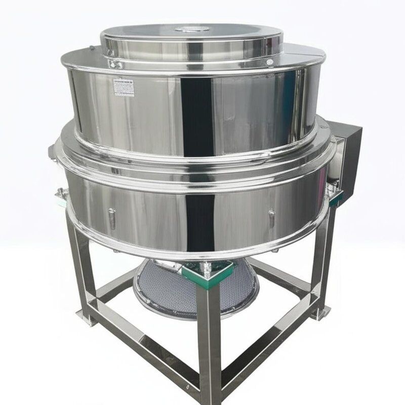 طاقة كافية محرك الاهتزاز Vibro شاشة آلة تقديم شبكة نظام إغلاق كرات السيليكون المرآة الانتهاء تقديم أداء الفحص