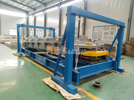 1800 * 3600mm Rotex نوع منفصل الشاشة الدوارة للحديد مسحوق