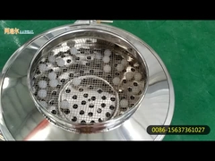 شاشة الاهتزاز الدوارة ذات القدرة الكبيرة للفحص في مسحوق سبائك النيكل الدقيق