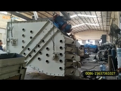 مسحوق معدني مستطيل الاهتزاز الشاشة التنظيف الذاتي سطح مزدوج